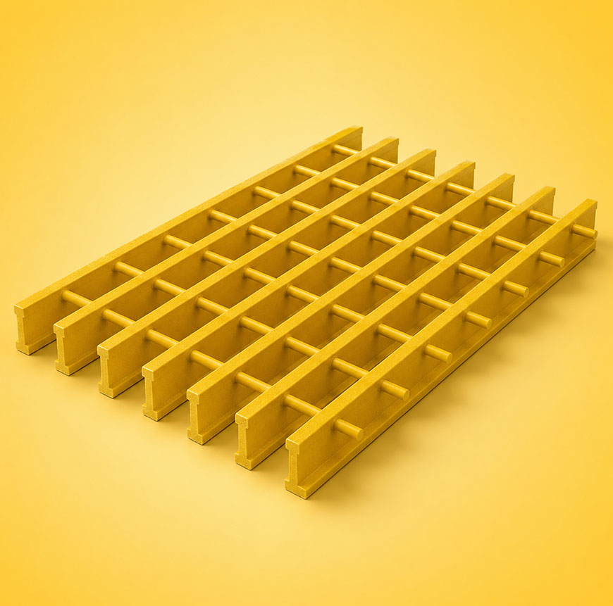 Pultruded Grating Without Chequered Plate