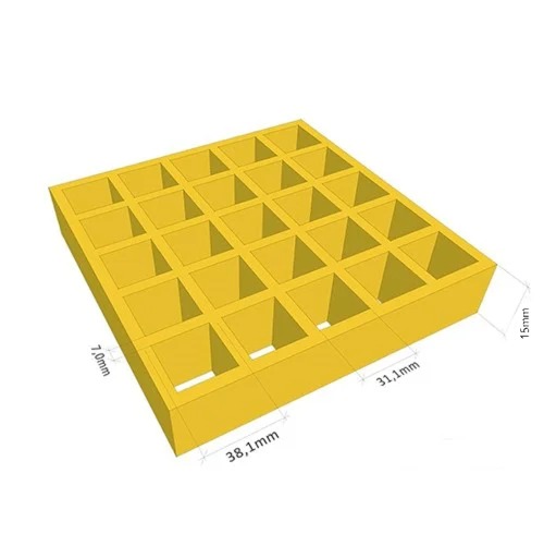15 MM FRP Moulded Grating specifications