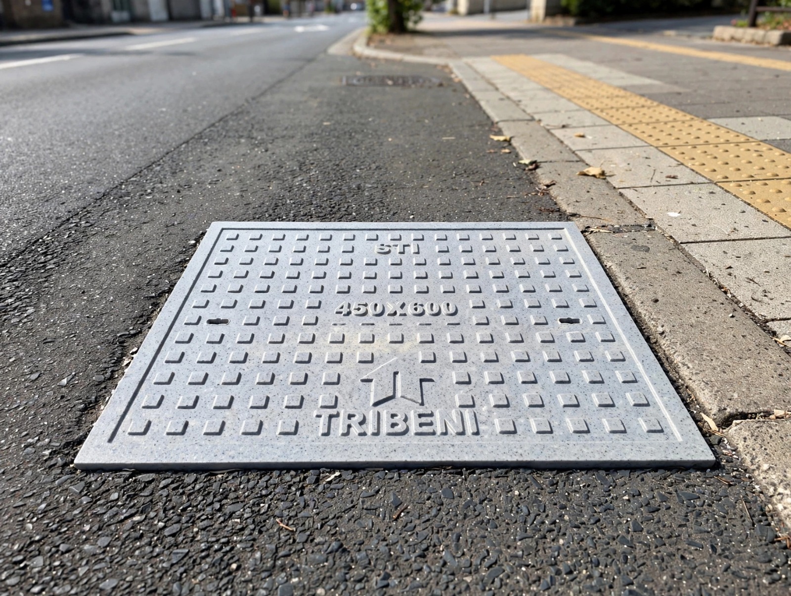 FRP Rectangular Manhole Cover 450 x 600 mm