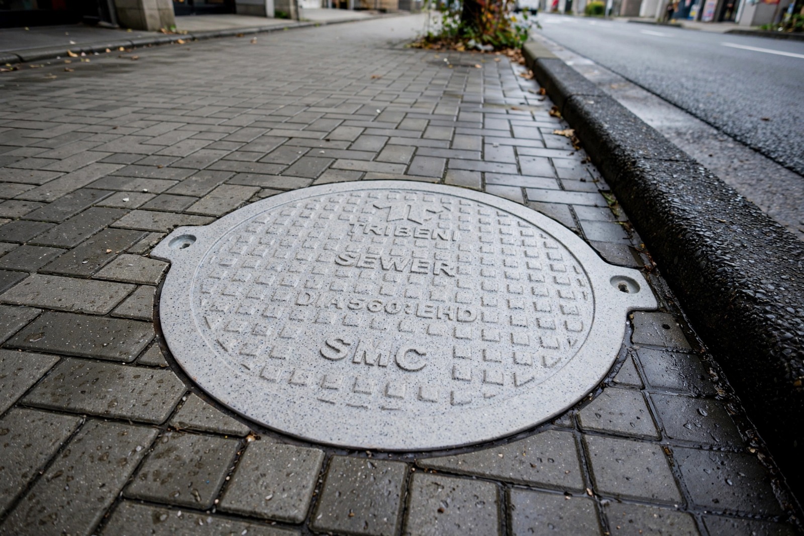 FRP Circular Manhole Cover 600 mm 40 Ton